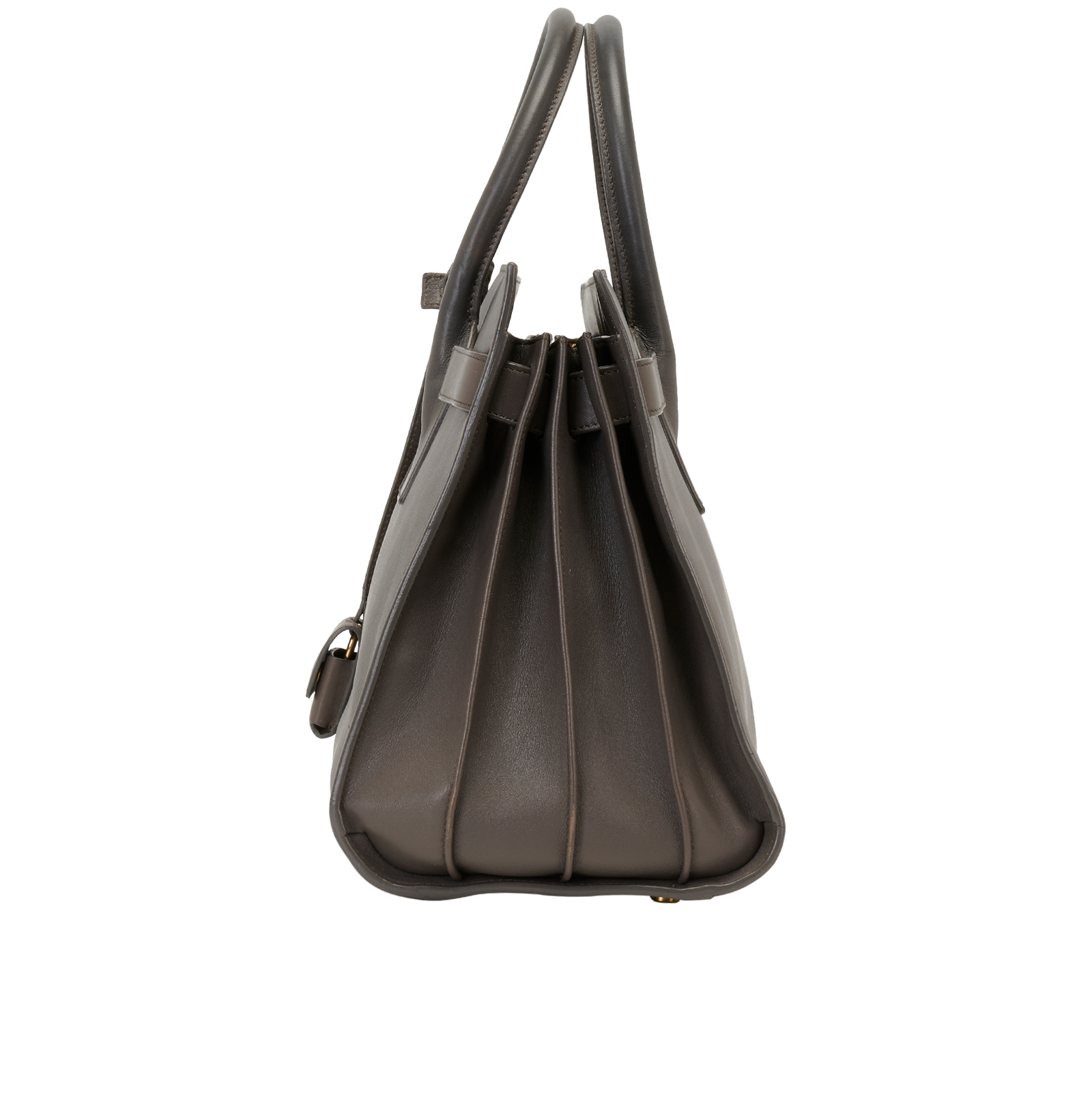 Small Sac De Jour, &pound;650, Handbags, Grey, Leather, Bottom view
